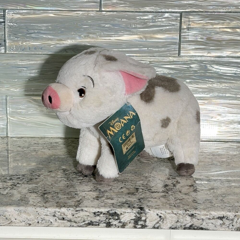 Walt Disney Moana PUA the Pig Plush Stuffed Animal Toy 11” - Picture 1 of 12